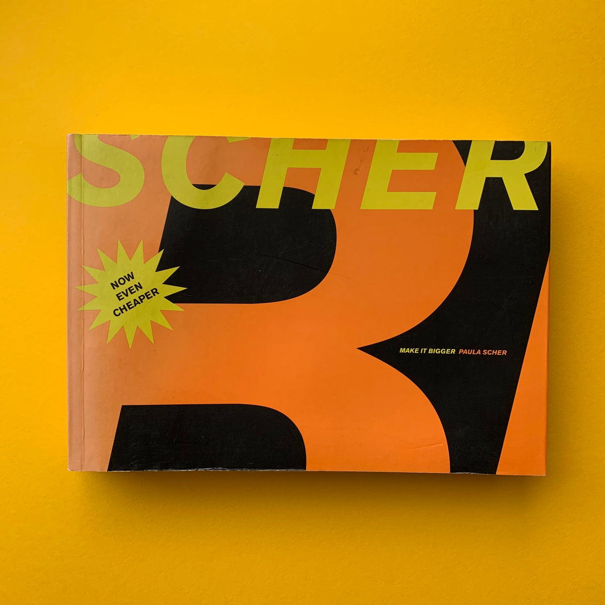 Make It Bigger (Paula Scher) – The Print Arkive