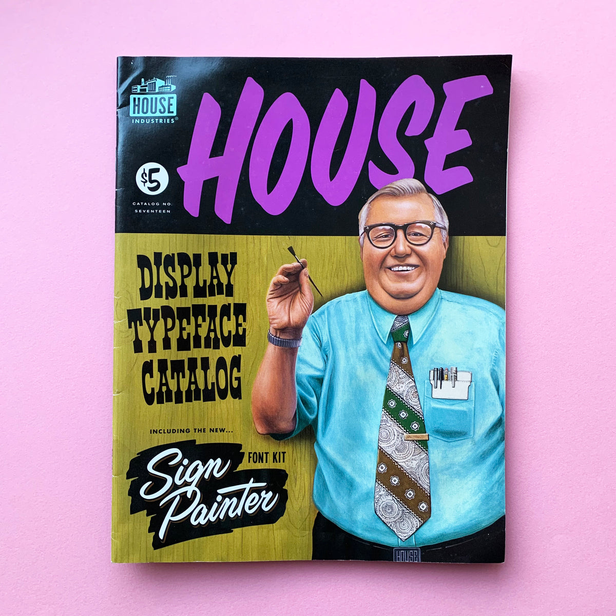 House Industries - No.17, Display Typeface Catalog – The Print Arkive