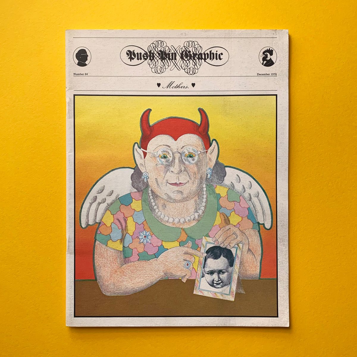 Push Pin Graphic, No.64 (Mothers) – The Print Arkive
