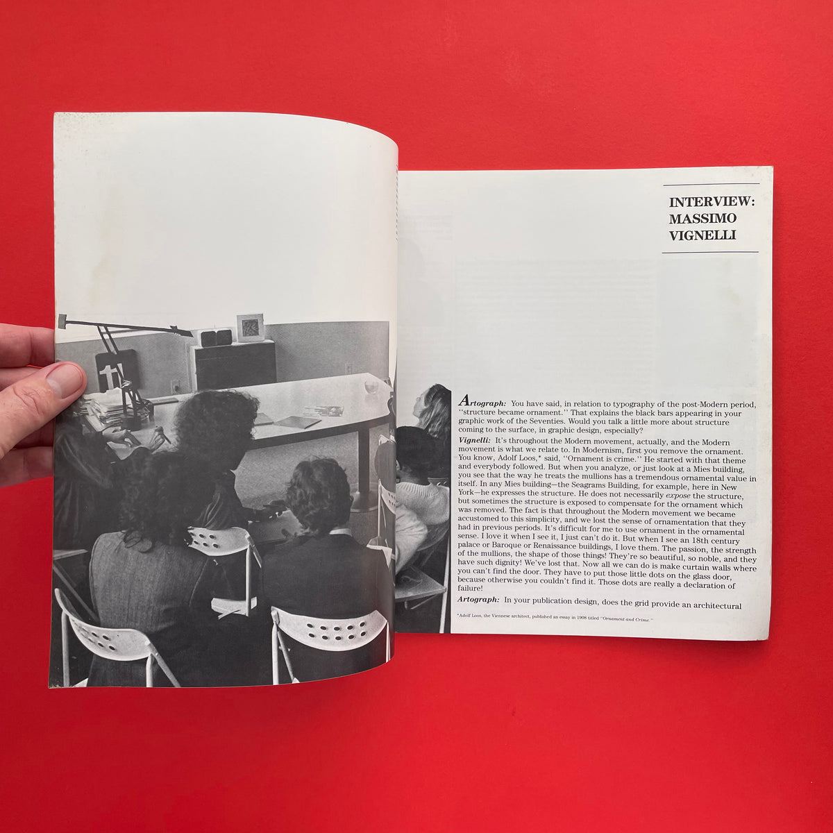 Autograph #4: Massimo Vignelli – The Print Arkive