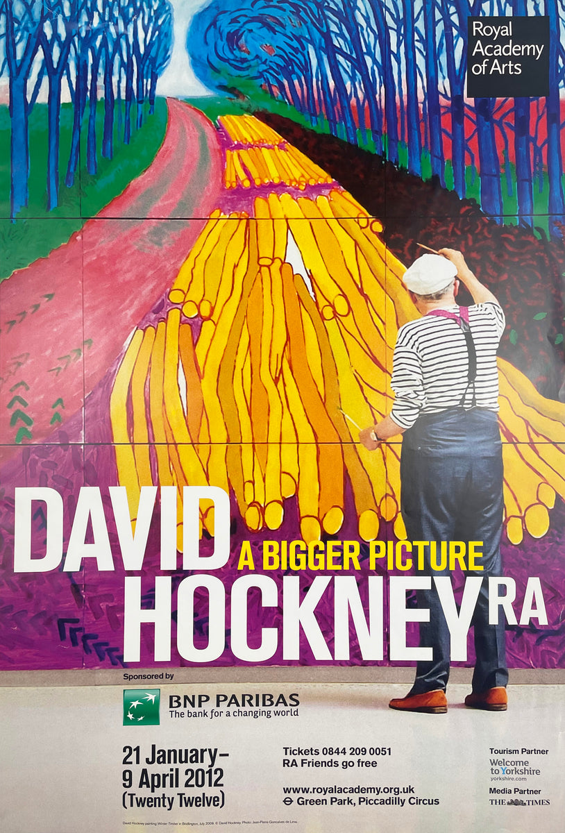 David Hockney, A Bigger Picture [Poster] – The Print Arkive