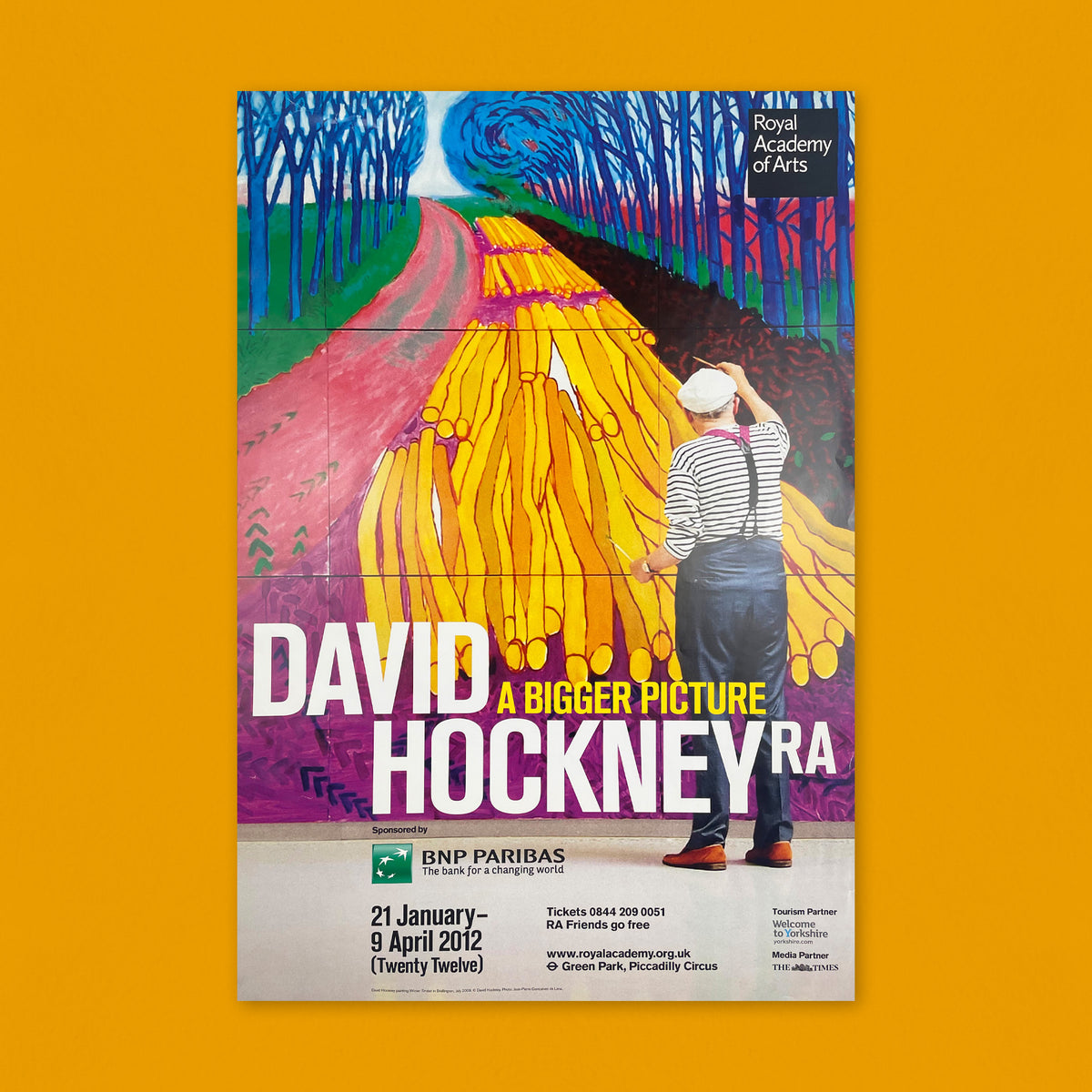 David Hockney, A Bigger Picture [Poster] – The Print Arkive