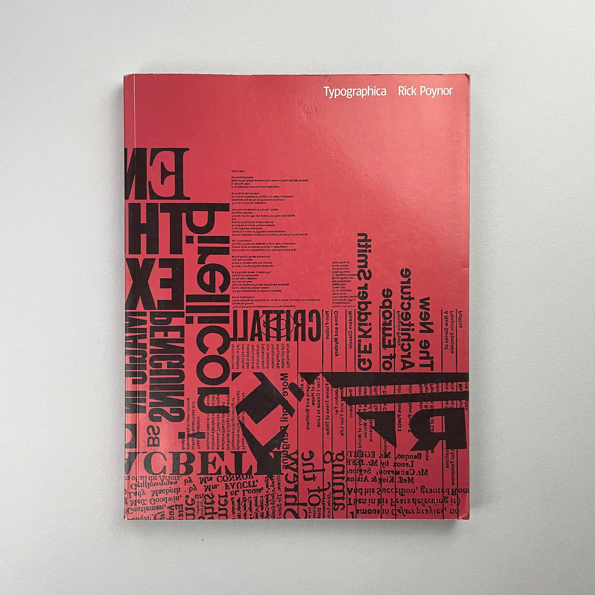 アート・デザイン・音楽 Typographica Rick Poynor Typographica Rick Poynor | PAGE SPREAD