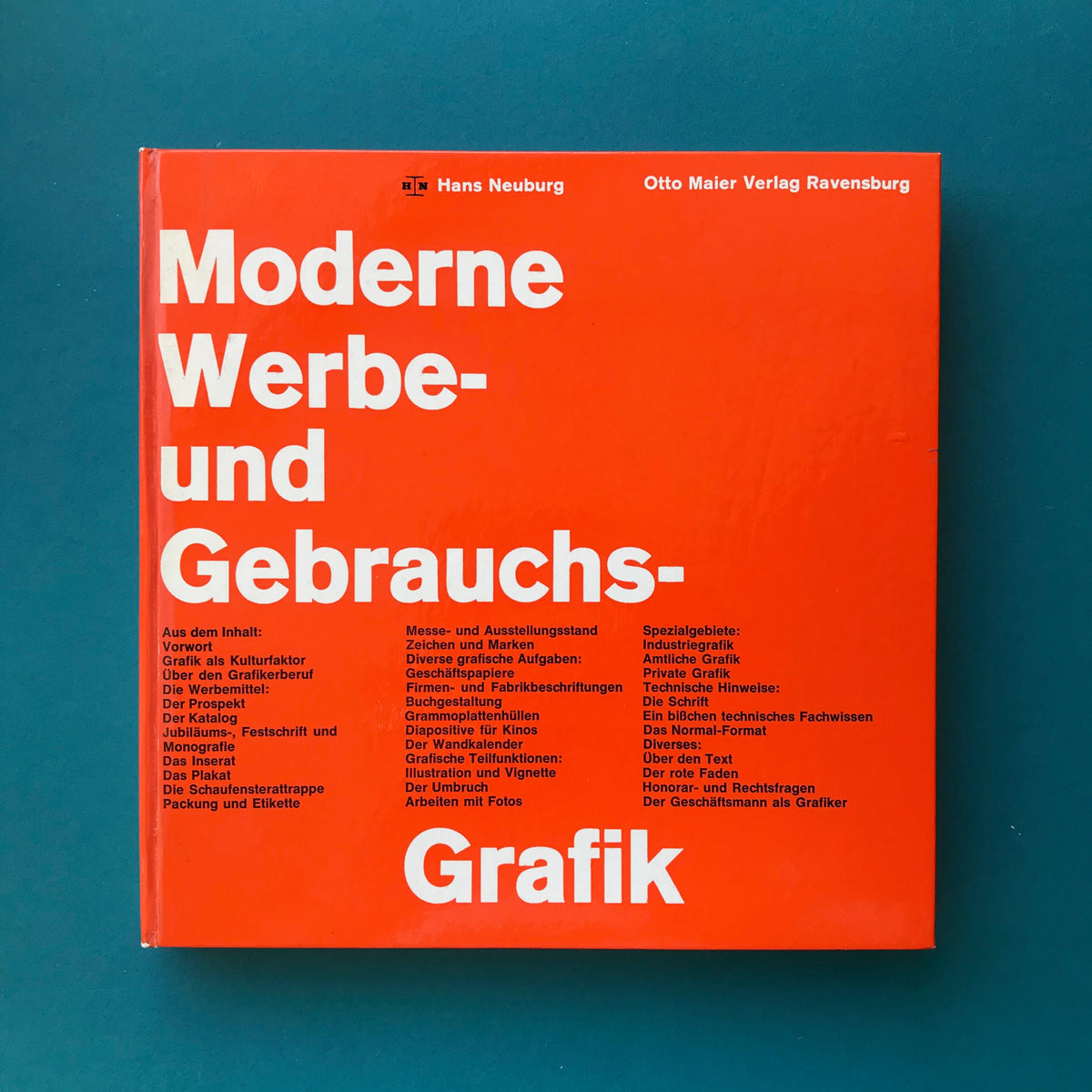 Moderne Werbe- und Gebrauchs-Grafik (Hans Neuburg) – The Print Arkive