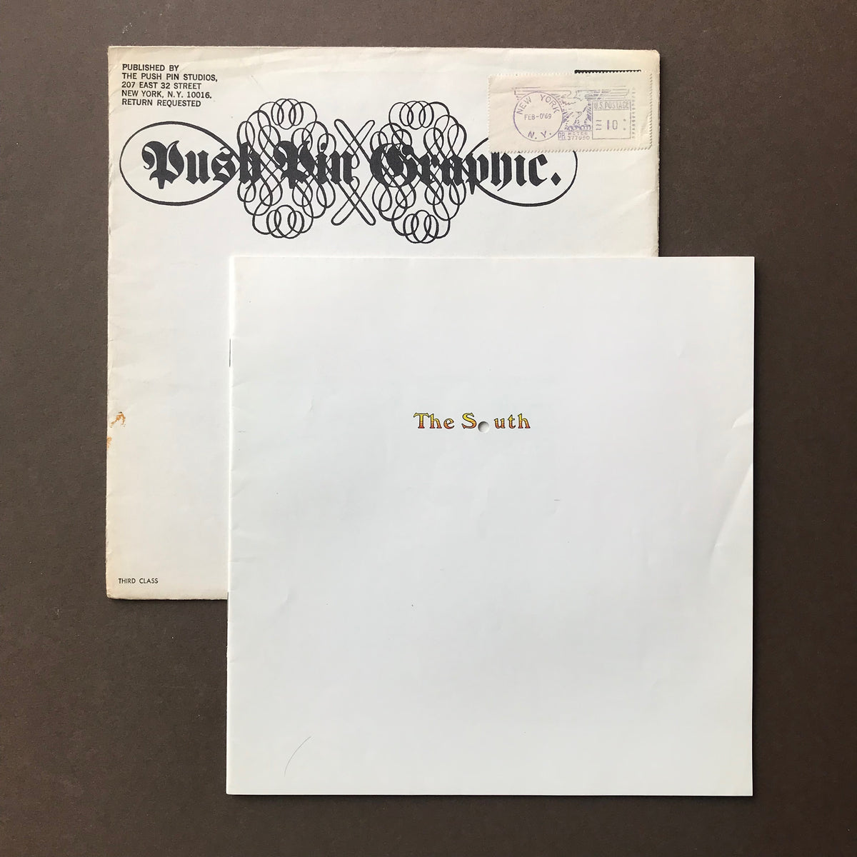 Push Pin Graphic, No.54 (The South) – The Print Arkive