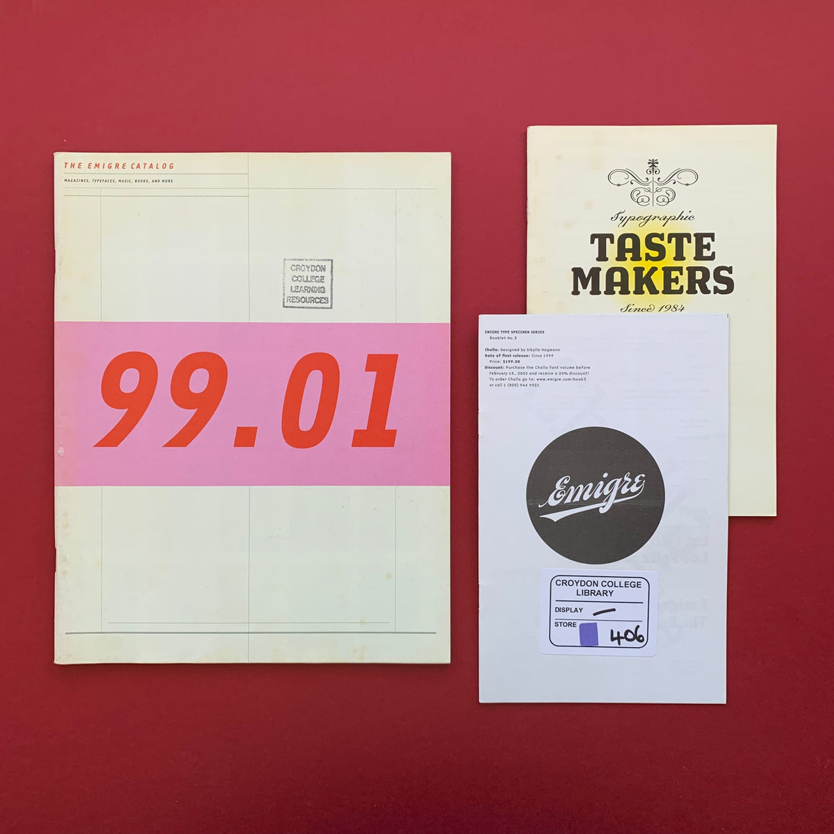 Emigre (Catalog LOT) The Print Arkive