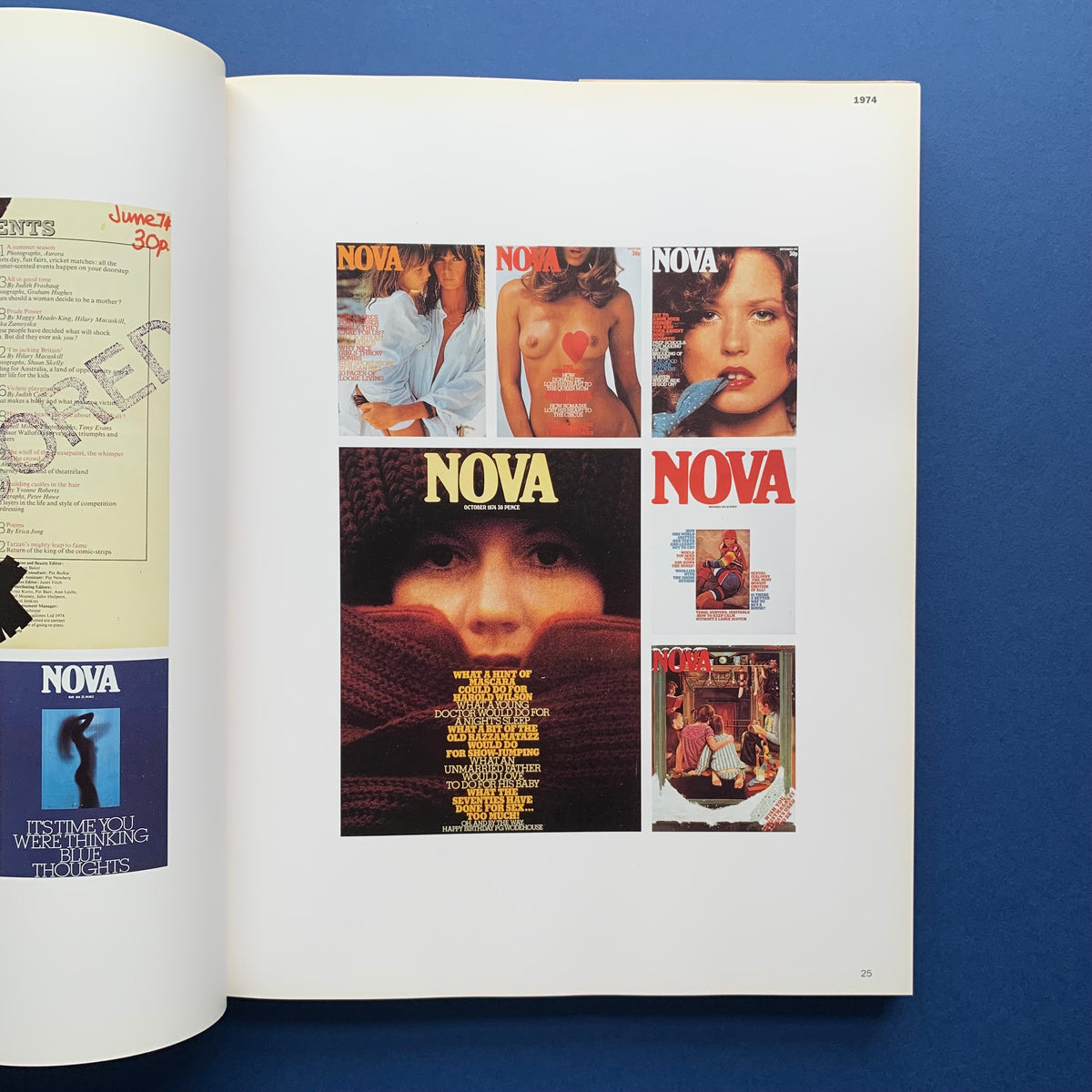 Nova 1965-1975 Hardcover by David Hillman, Harri Peccinotti