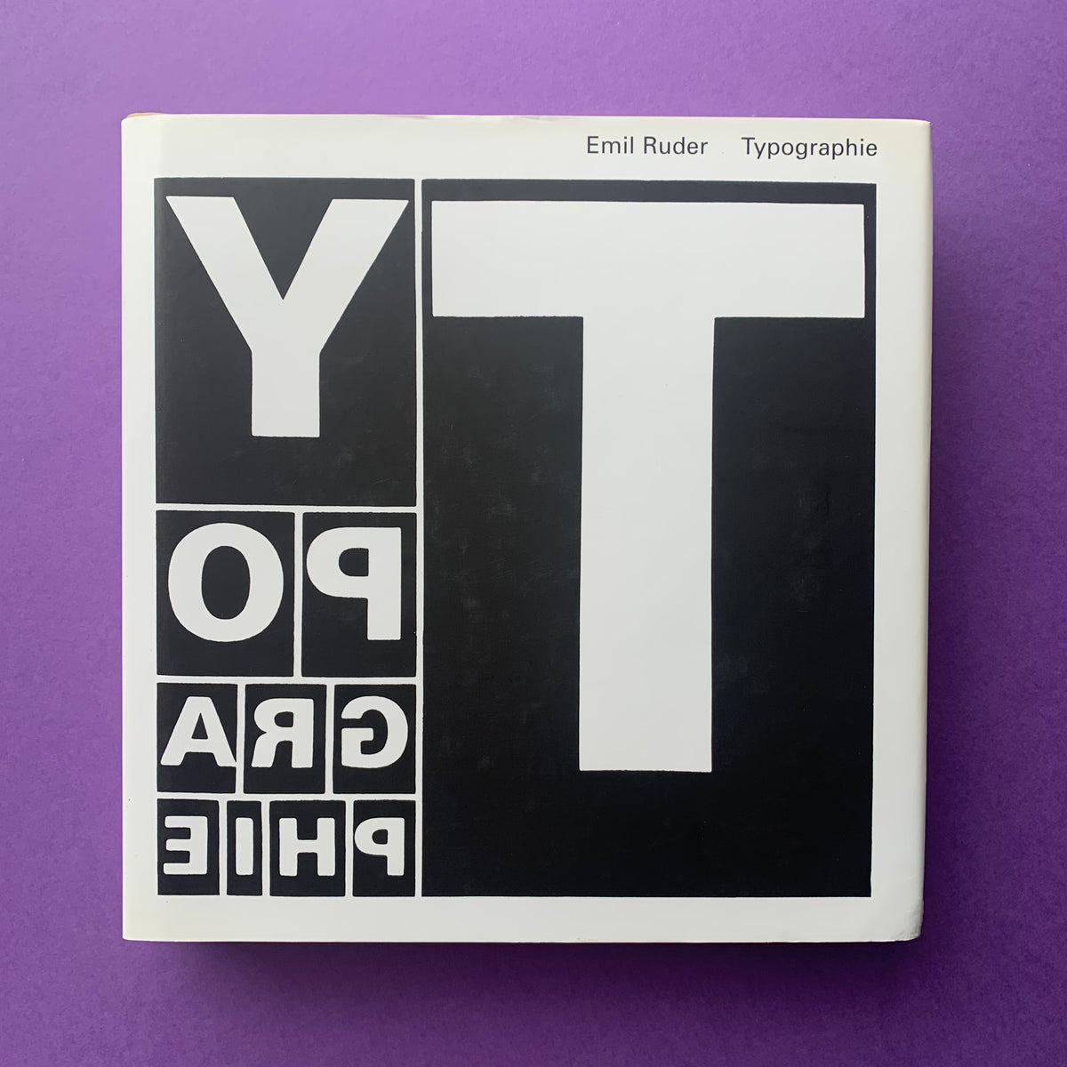 Typographie: A Manual of Design : Ruder, Emil: Amazon.pl