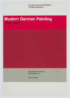 Modern German Painting: 1900 - 1960 (Arts Council, 1964)