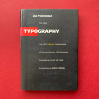 Jan Tschichold: The New Typography