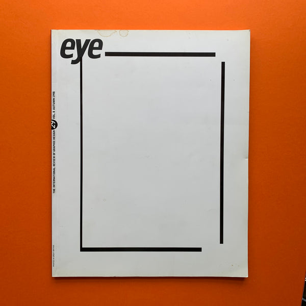 Eye, Review of Graphic Design, No.29 Vol.8 Autumn 1998