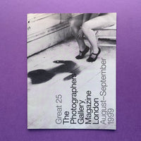 Great 25: The Photographers’ Gallery Magazine (NORTH design)