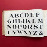 Alphabets for Sign Writers, Decorators, Designers & Draughtsman (1906)