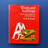 Words and buildings: the art and practice of public lettering (Jock Kinneir)
