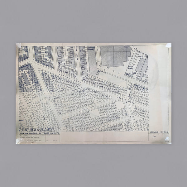 OS Map (London Borough of Tower Hamlets)