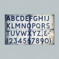 MOT Revised Alphabet, Photoprint (Ministry of Transport)