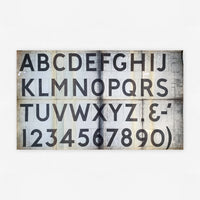 MOT Revised Alphabet, Photoprint (Ministry of Transport)