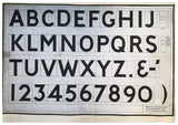 MOT Revised Alphabet, Photoprint (Ministry of Transport)
