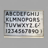 MOT Revised Alphabet, Photoprint (Ministry of Transport)