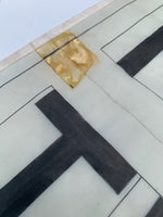 MOT Revised Alphabet, Hand Rendered on Transparency Paper (Ministry of Transport)