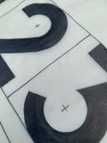 MOT Revised Alphabet, Hand Rendered on Transparency Paper (Ministry of Transport)