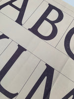 Kindersley Alphabet, Photoprint v2 (Ministry of Transport)