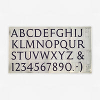 Kindersley Alphabet, Photoprint v2 (Ministry of Transport)