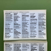 Letraset Graphic Arts System 1976