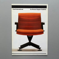Knoll International: Furniture and Textiles product sheets (Massimo Vignelli, Lella Vignelli)