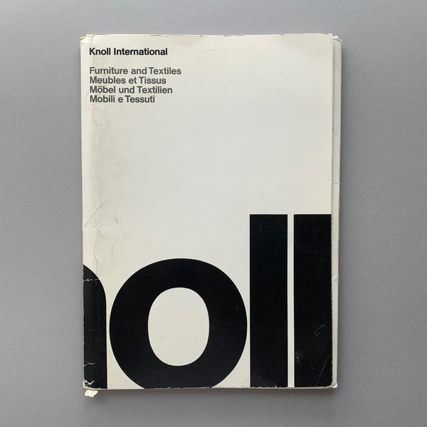 Knoll International: Furniture and Textiles product sheets (Massimo Vignelli, Lella Vignelli)