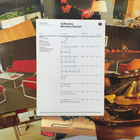 Knoll International: Furniture and Textiles product sheets (Massimo Vignelli, Lella Vignelli)