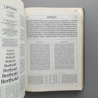 Berthold Types H-Z Vol.2 (specimen book)