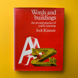 Words and buildings: the art and practice of public lettering (Jock Kinneir)