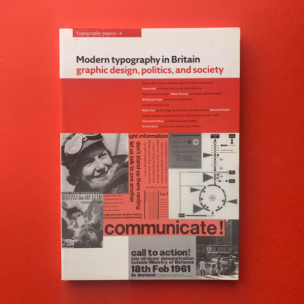 Modern typography in Britain: graphic design, politics, and society
