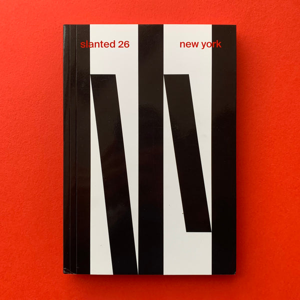 Slanted #26 New York – book cover. Buy and sell design related books, magazines and posters with The Print Arkive.