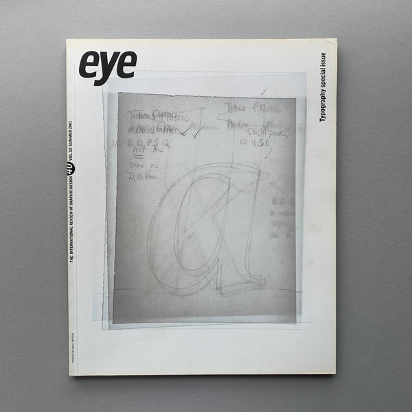 Eye 40 / International Review of Graphic Design / Summer 2001