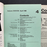 Architectural Design No.4 / April 1968