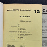 Architectural Design No.12 / December 1967