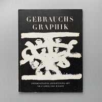 Gebrauchsgraphik 4, April 1961