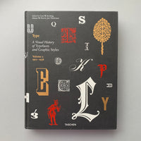 Type: A Visual History of Typefaces and Graphic Styles. Vol.1 1628–1900. Vol.2 1901–1938