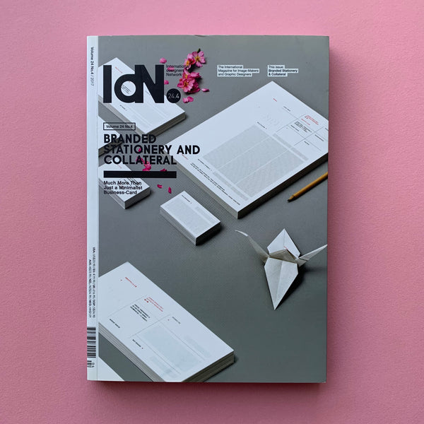 IdN v24n4: Branded Stationery & Collateral — Much More Than Just A Minimalist Business-Card