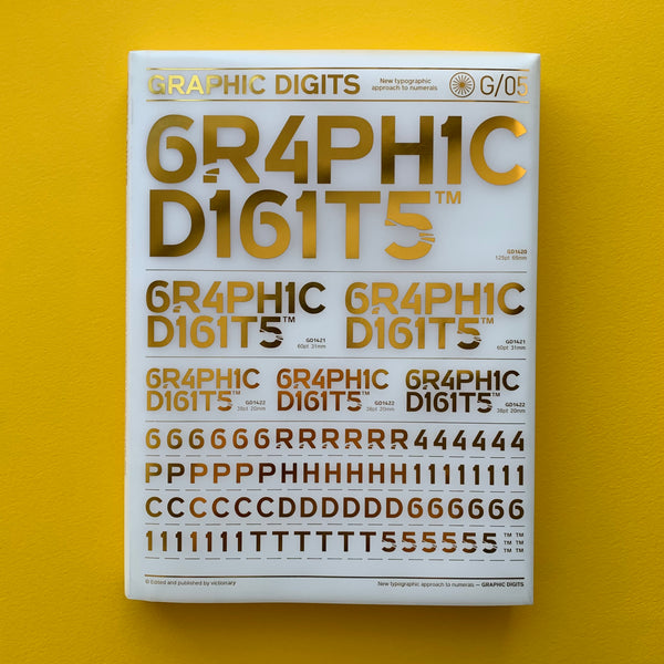 Graphic Digits: New typographic approach to numerals G/05