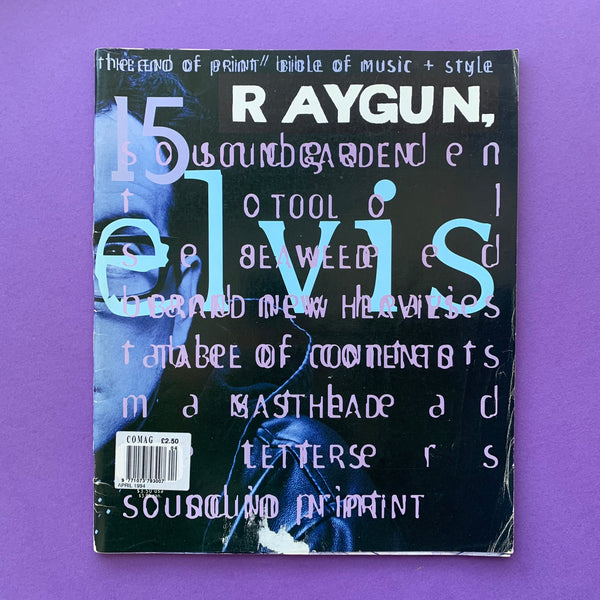RAYGUN #15: Elvis Costello (David Carson)