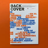 Back Cover: Graphic Design, Typography, Etc. Spring/Summer 2009
