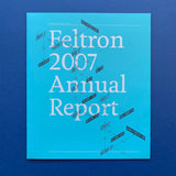 Nicholas Feltron 2007 Annual Report