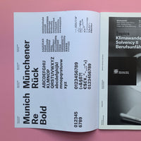 Munich Re: The Munich-based company's new corporate typeface