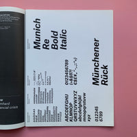 Munich Re: The Munich-based company's new corporate typeface