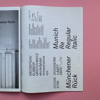 Munich Re: The Munich-based company's new corporate typeface