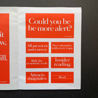 “All my own work, well almost.” (The Economist)