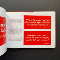 Well written and red. The story of The Economist poster campaign.